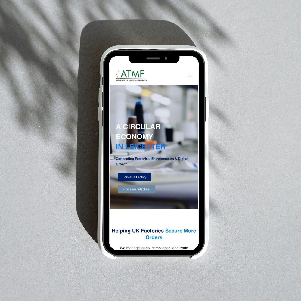 ATMF UK Homepage Mobile